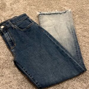 Joe's Jeans The‎ Callie Frayed-hem Jeans Size 28 Blue Jeans Denim Casual